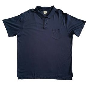 L.L. Bean Pima Cotton Tall Polo Shirt Size XXL -Tall